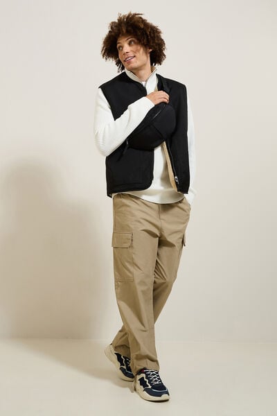 Veste sans manche réversible