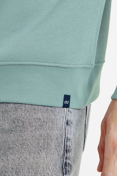 Sweat col rond uni