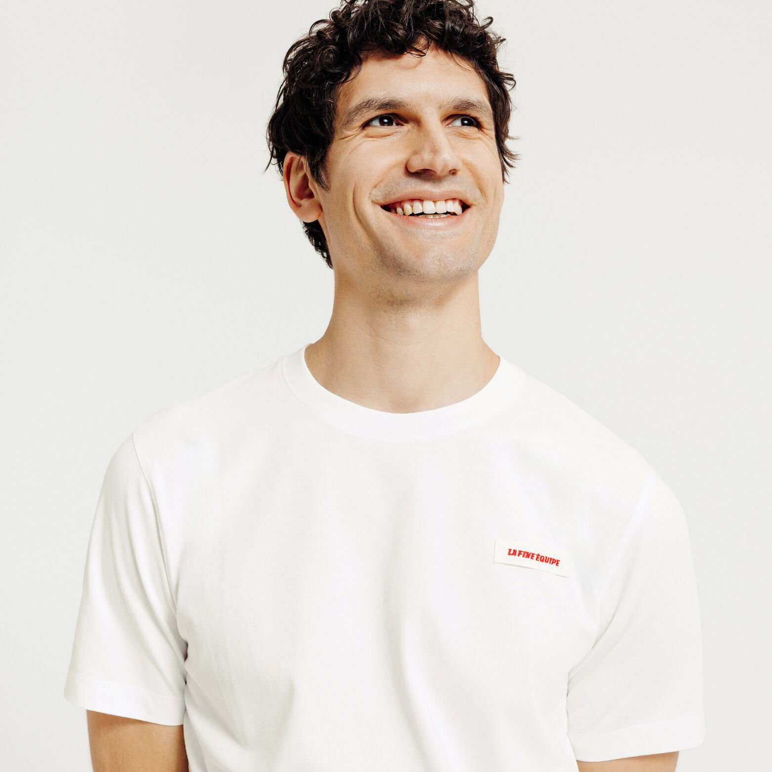 Tee shirt d&eacute;tail poitrine licence L'&Eacute;quipe