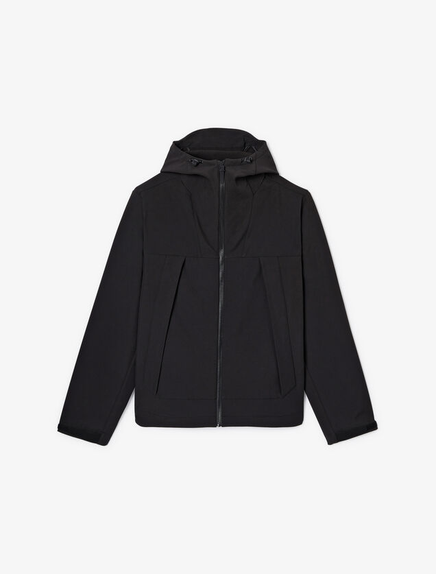 Blouson softshell à capuche