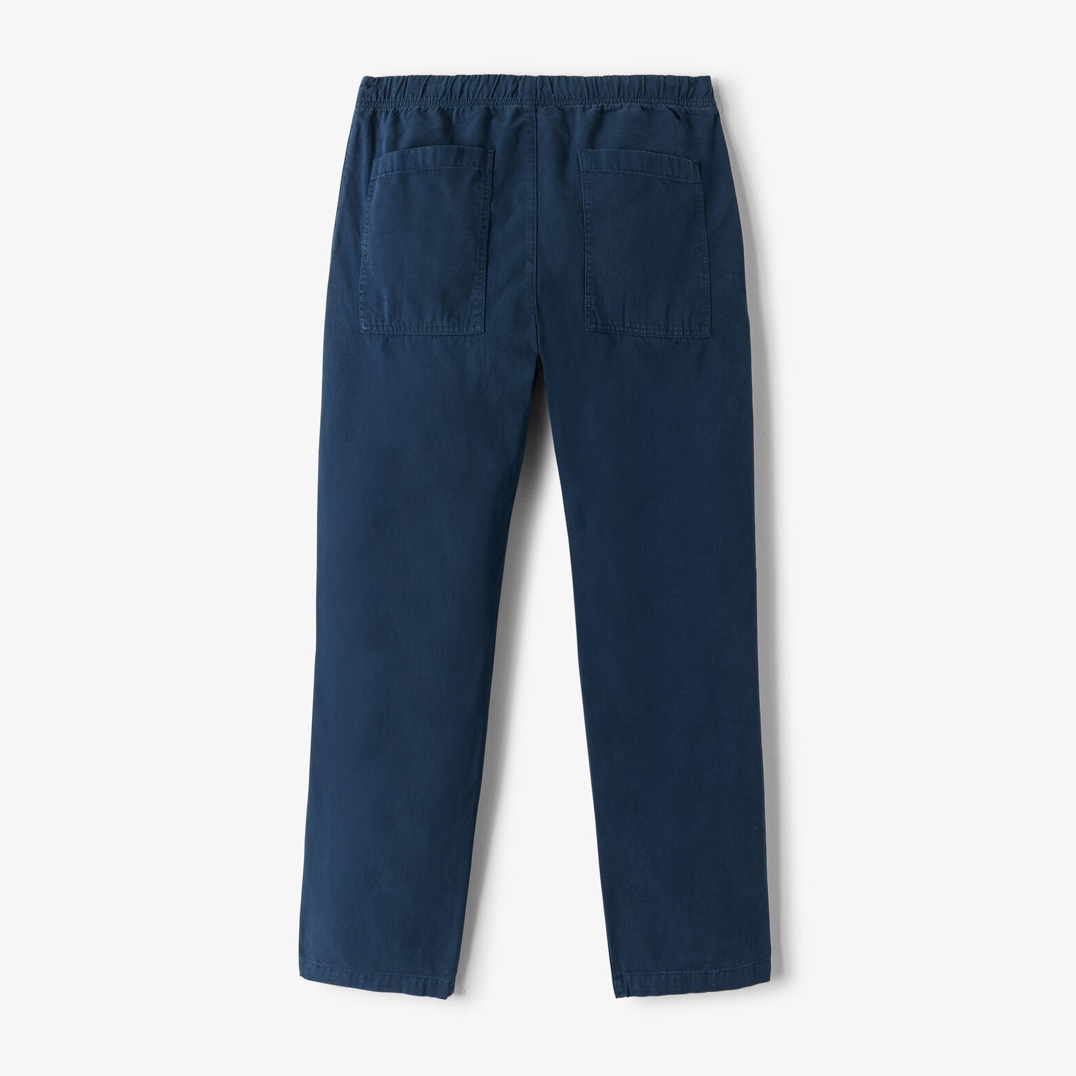 Pantalon straight taille élastiquée