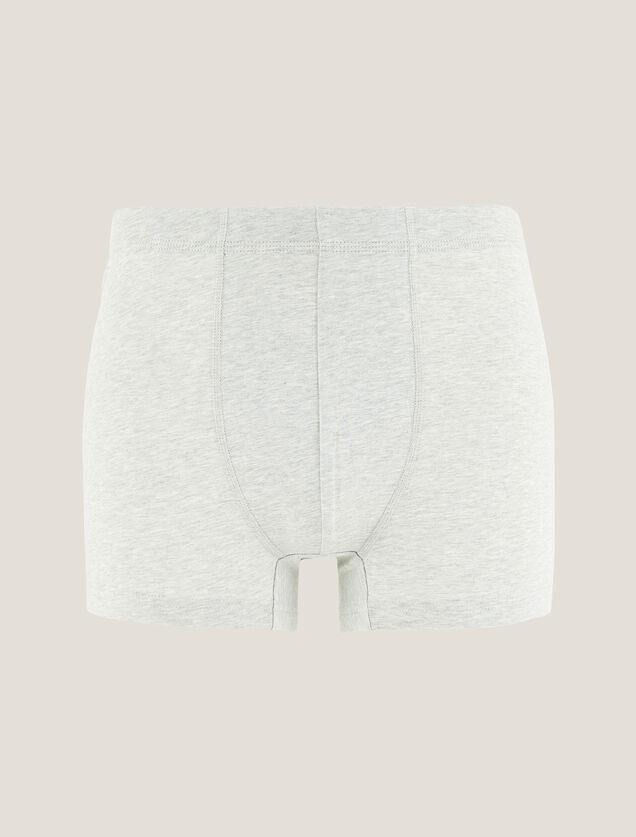 Boxer uni en coton