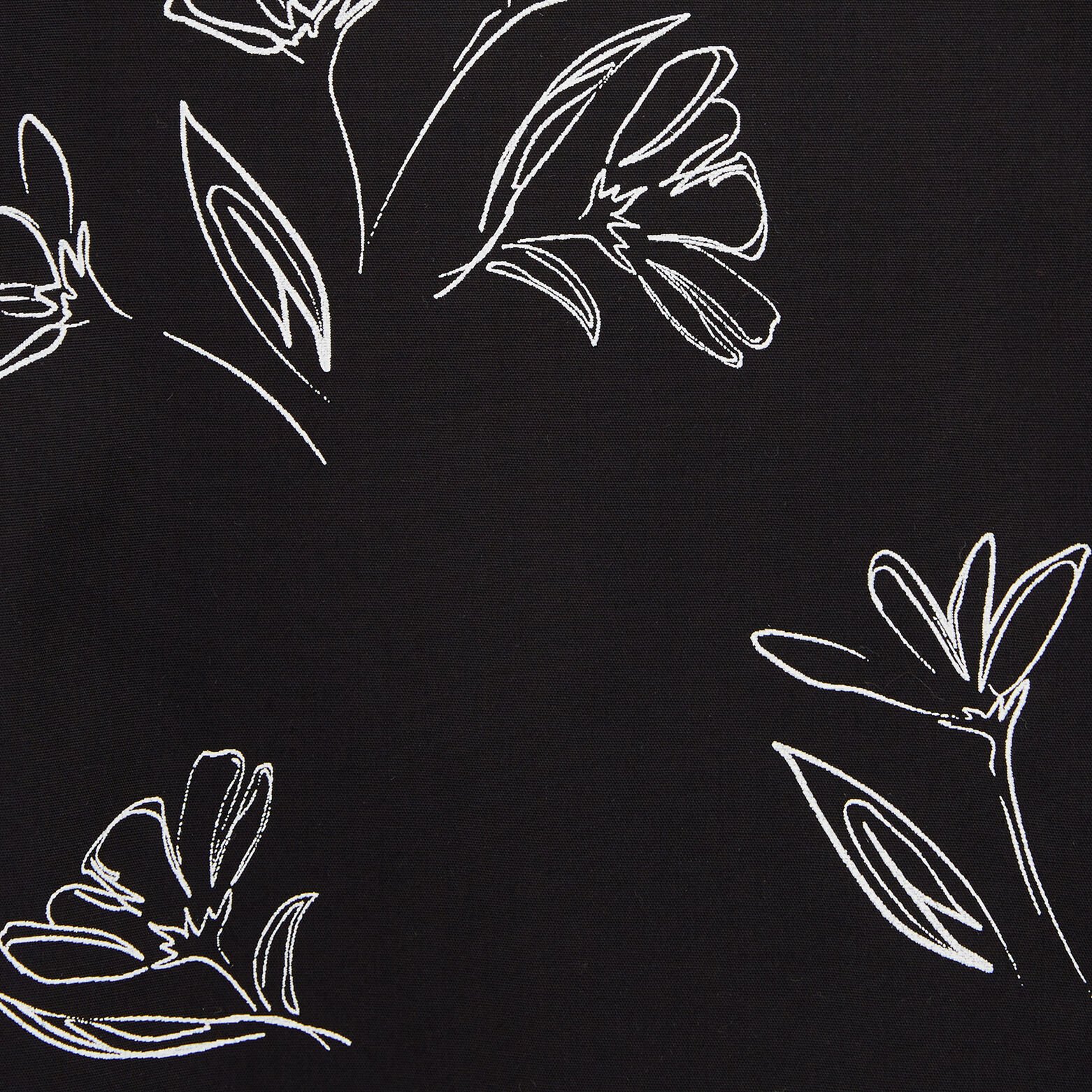 Regular katoenen hemdje met bloemenprint