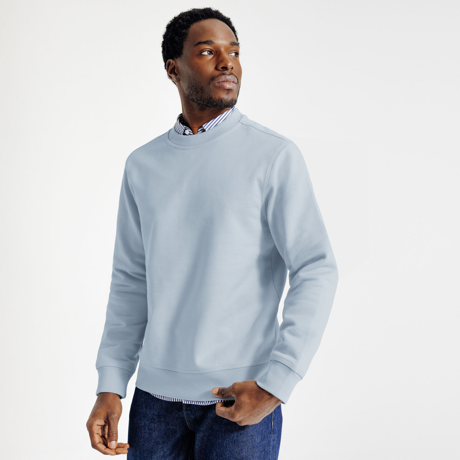 Sweat col rond uni "le parfait by JULES"