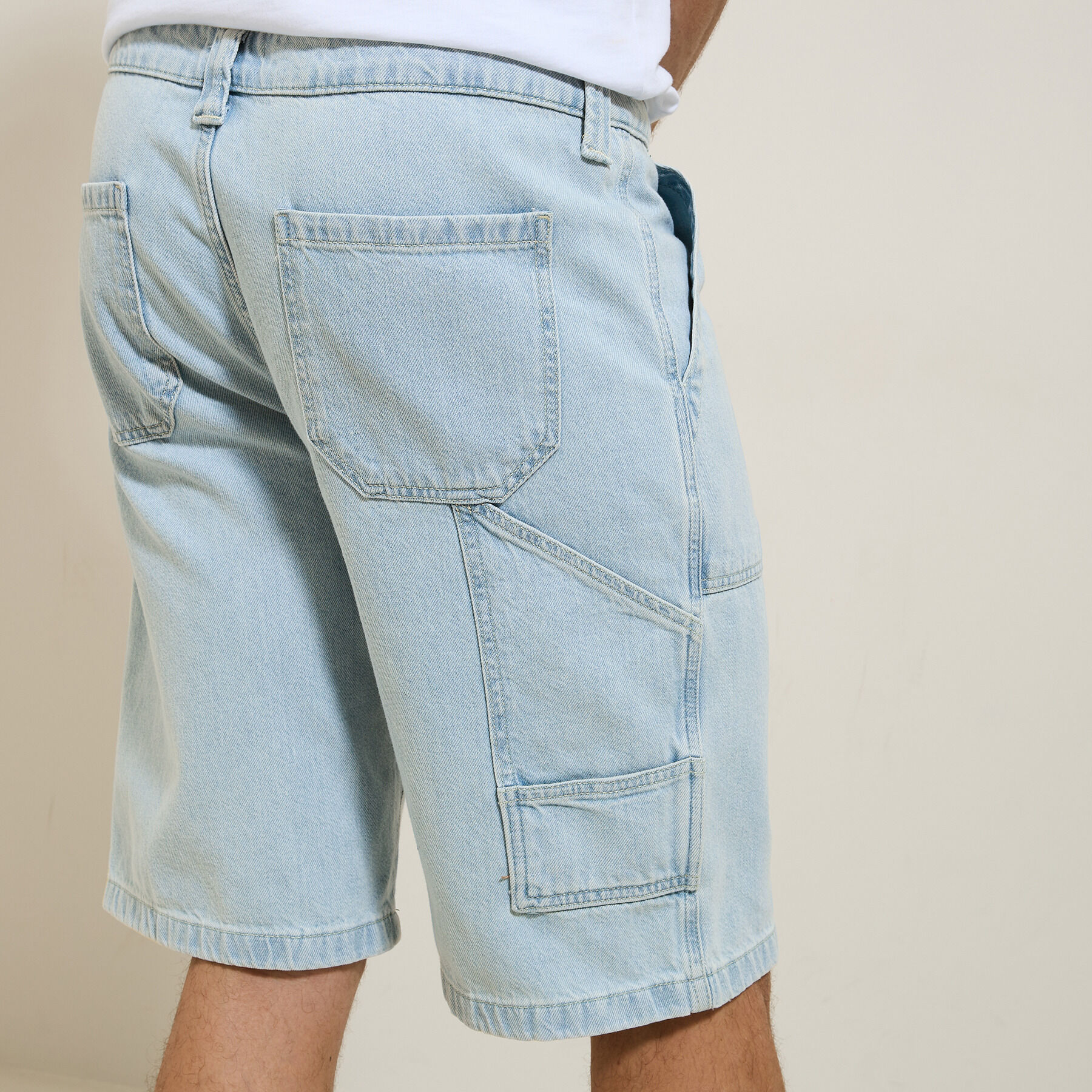 Bermuda en jean Homme Jules