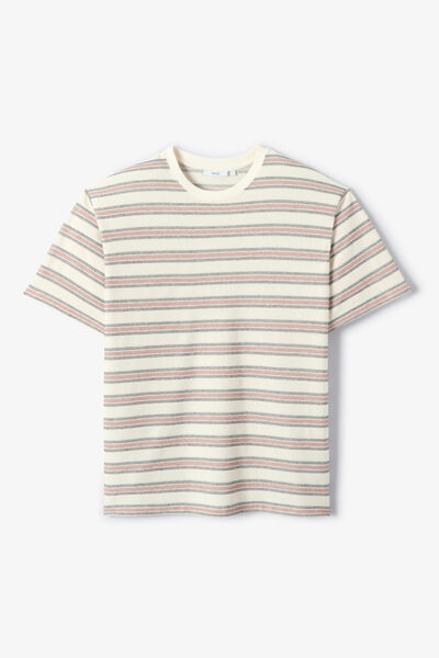 Tee shirt ray&eacute; relax