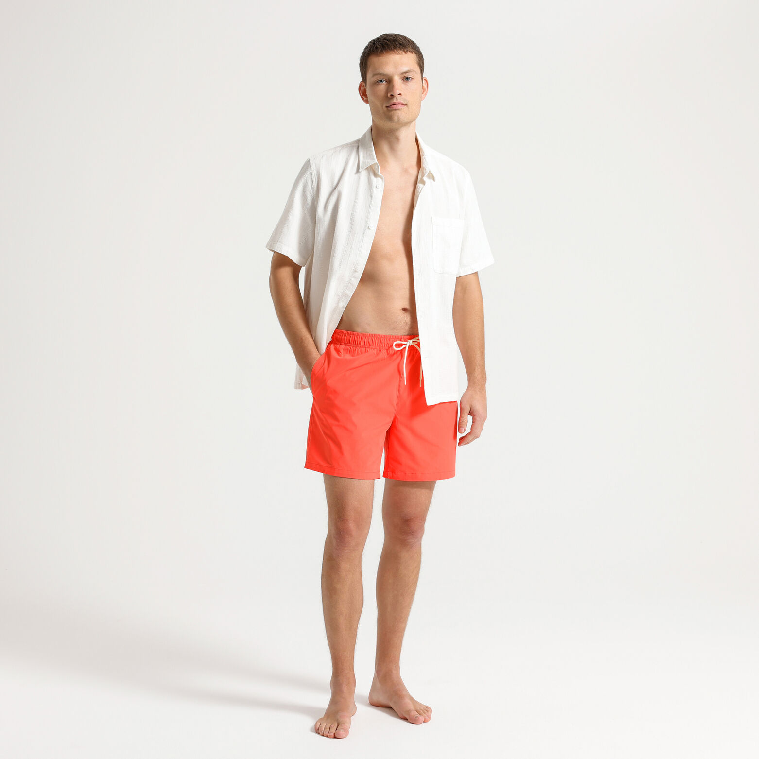 Effen zwemshort 