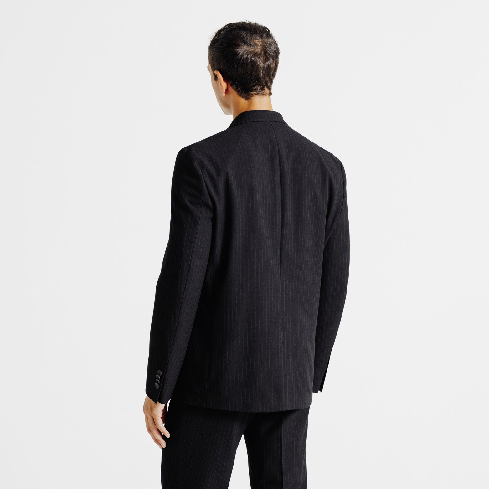 Veste de costume confort rayée
