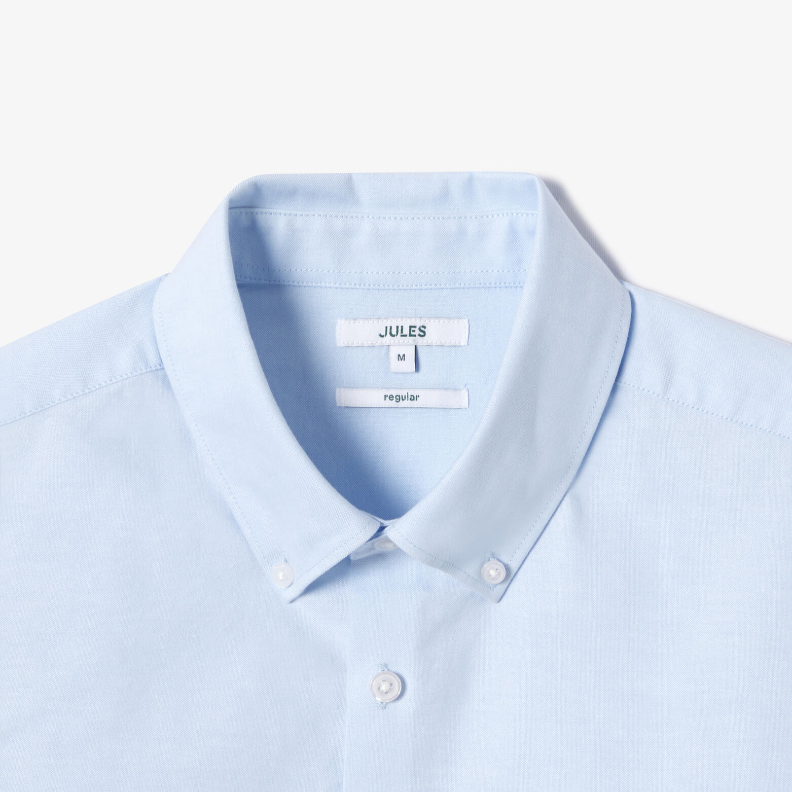 Chemise en coton regular unie