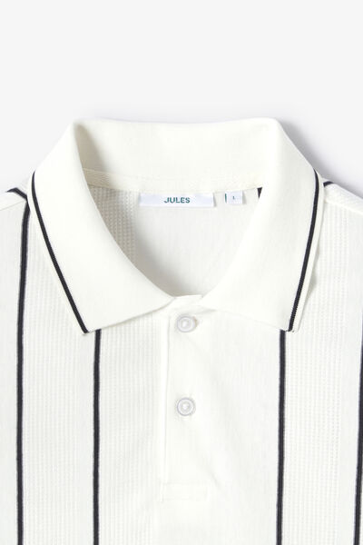 Polo manches courtes ray&eacute;