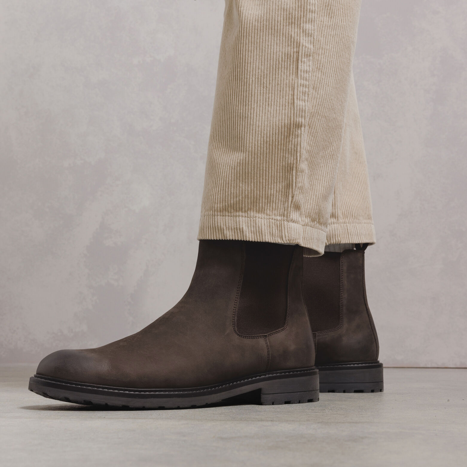 Bottines 100% leer