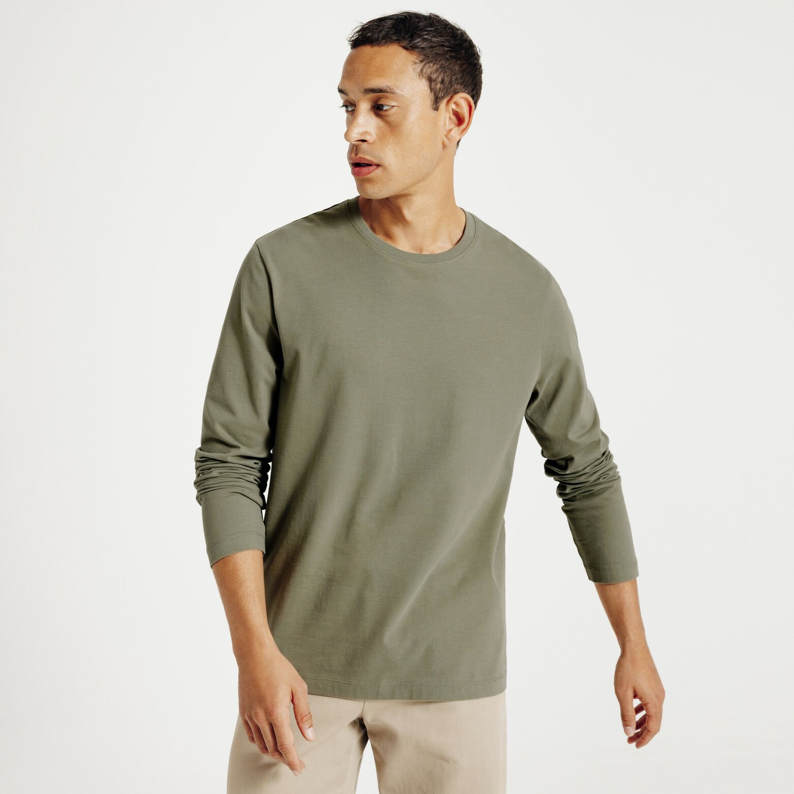 Tee shirt manches longues matière douce