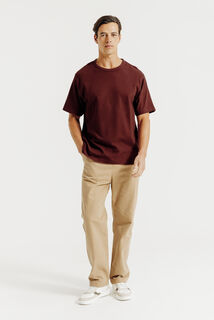 T-shirt in fantasiestof