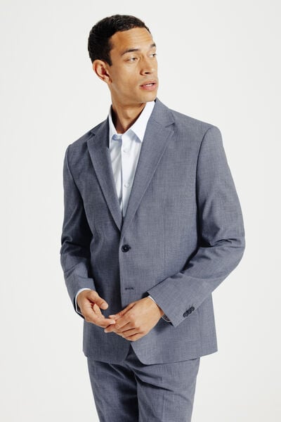 Tweekleurig comfort fit kostuumvest