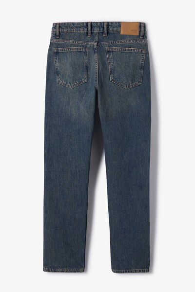 Jean straight d&eacute;lav&eacute;