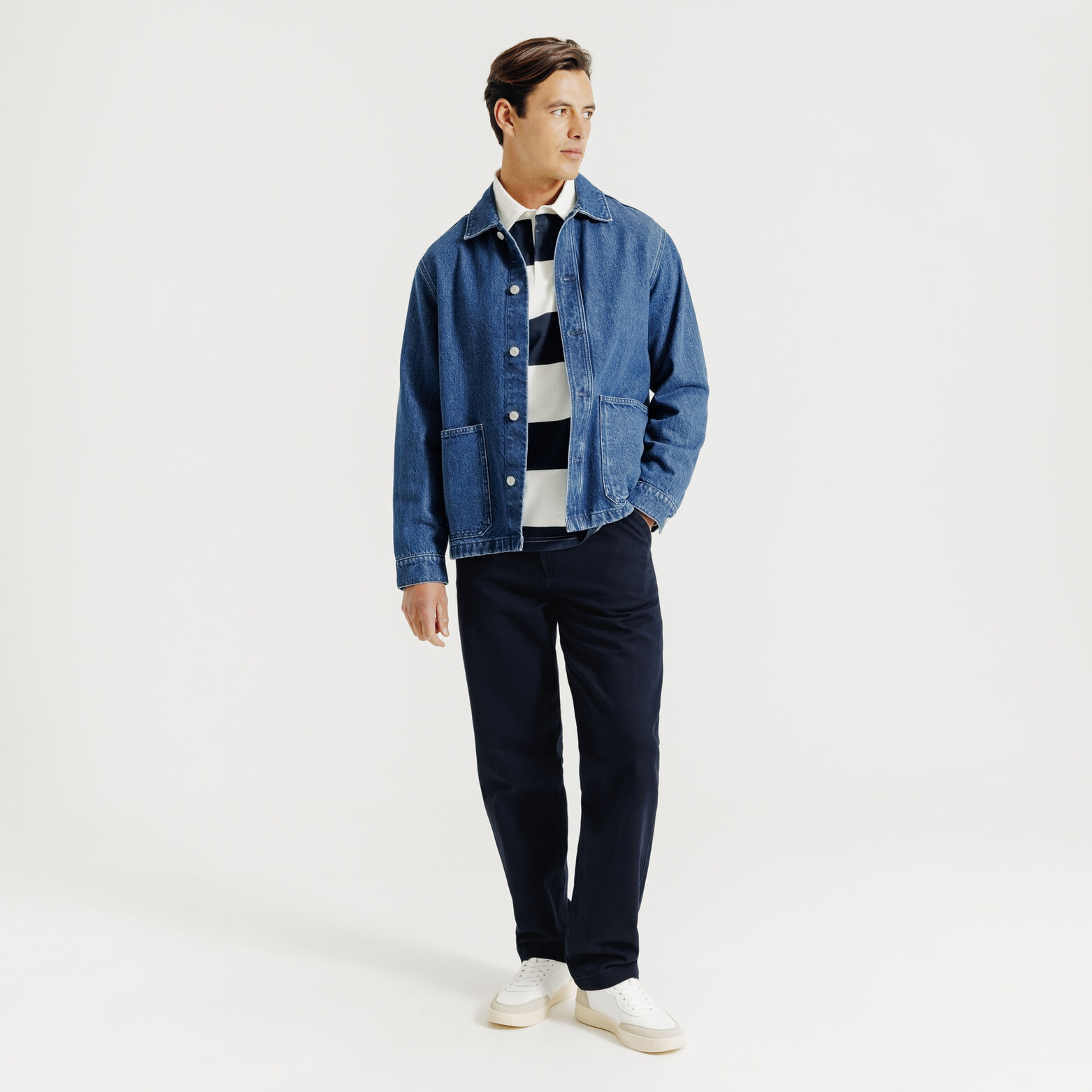 Loose fit chinobroek