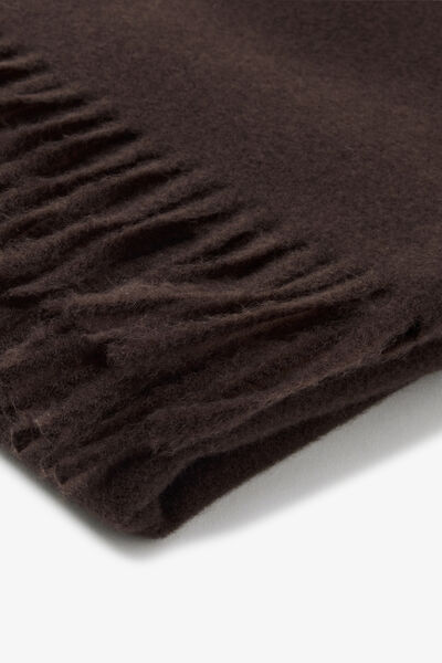 Echarpe unie touché doux