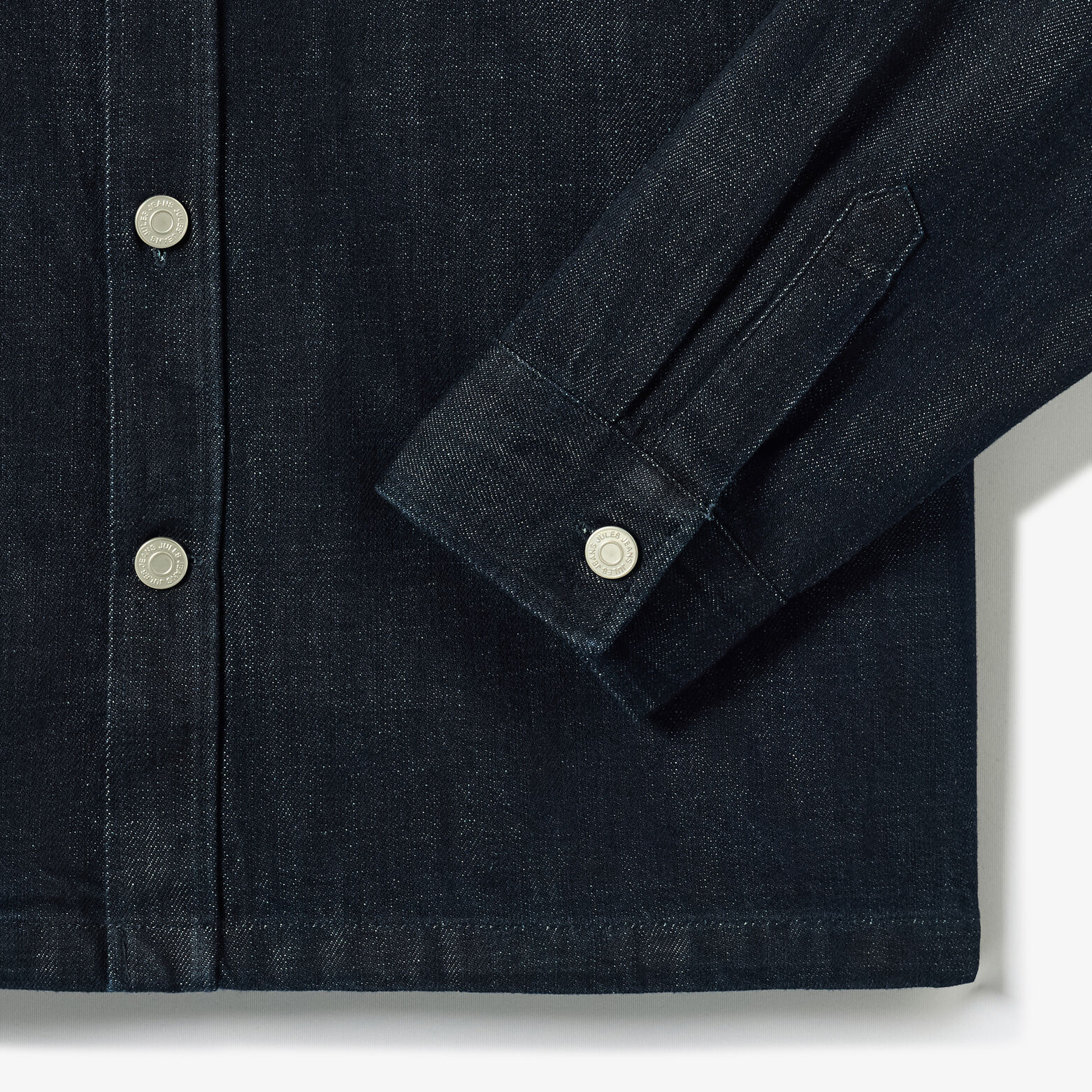 Surchemise en jean unie