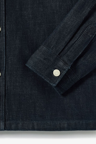 Surchemise en jean unie