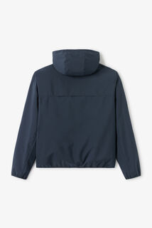 Blouson coupe-vent &agrave; capuche