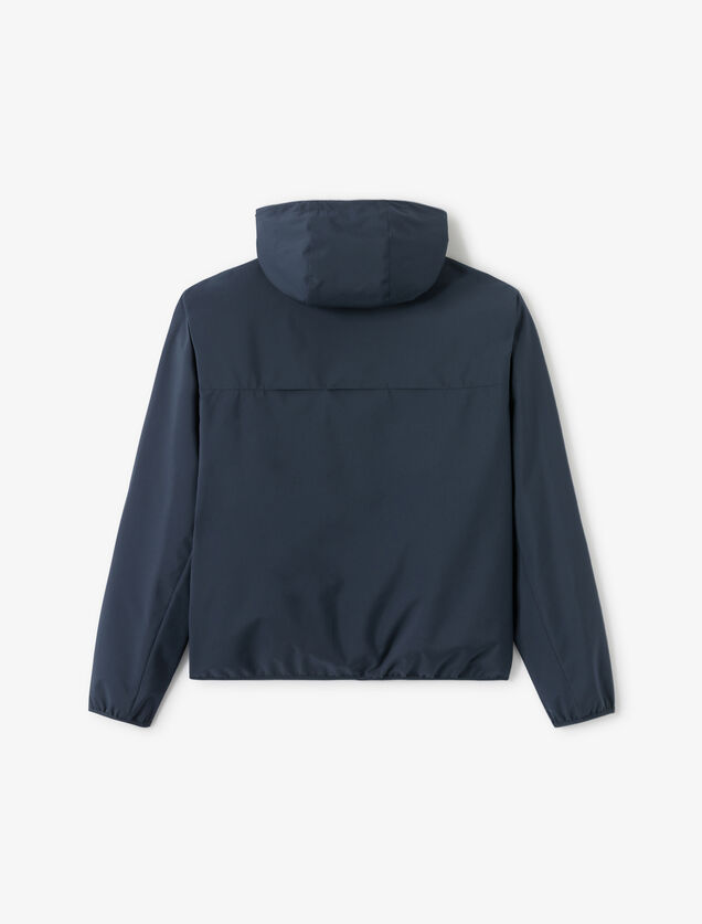 Blouson coupe-vent &agrave; capuche