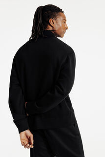 Gilet met knopen en opstaande kraag