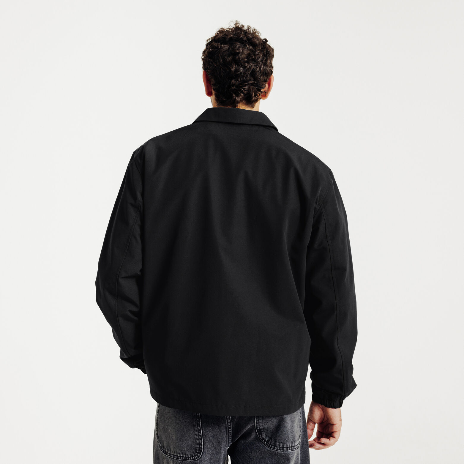 Blouson col chemise pressionné