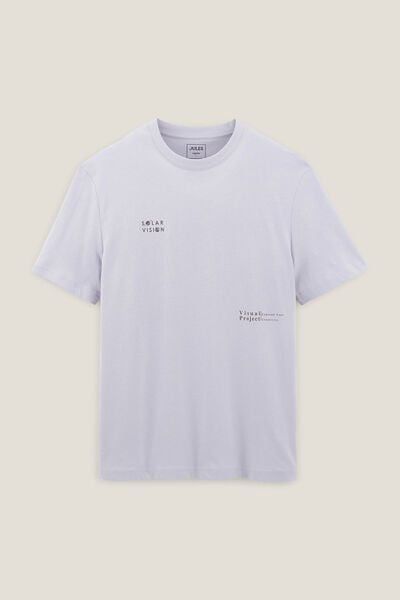 T-shirt in jerseytricot met geplaatste print