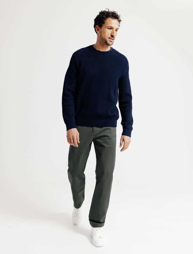 Pantalon chino loose