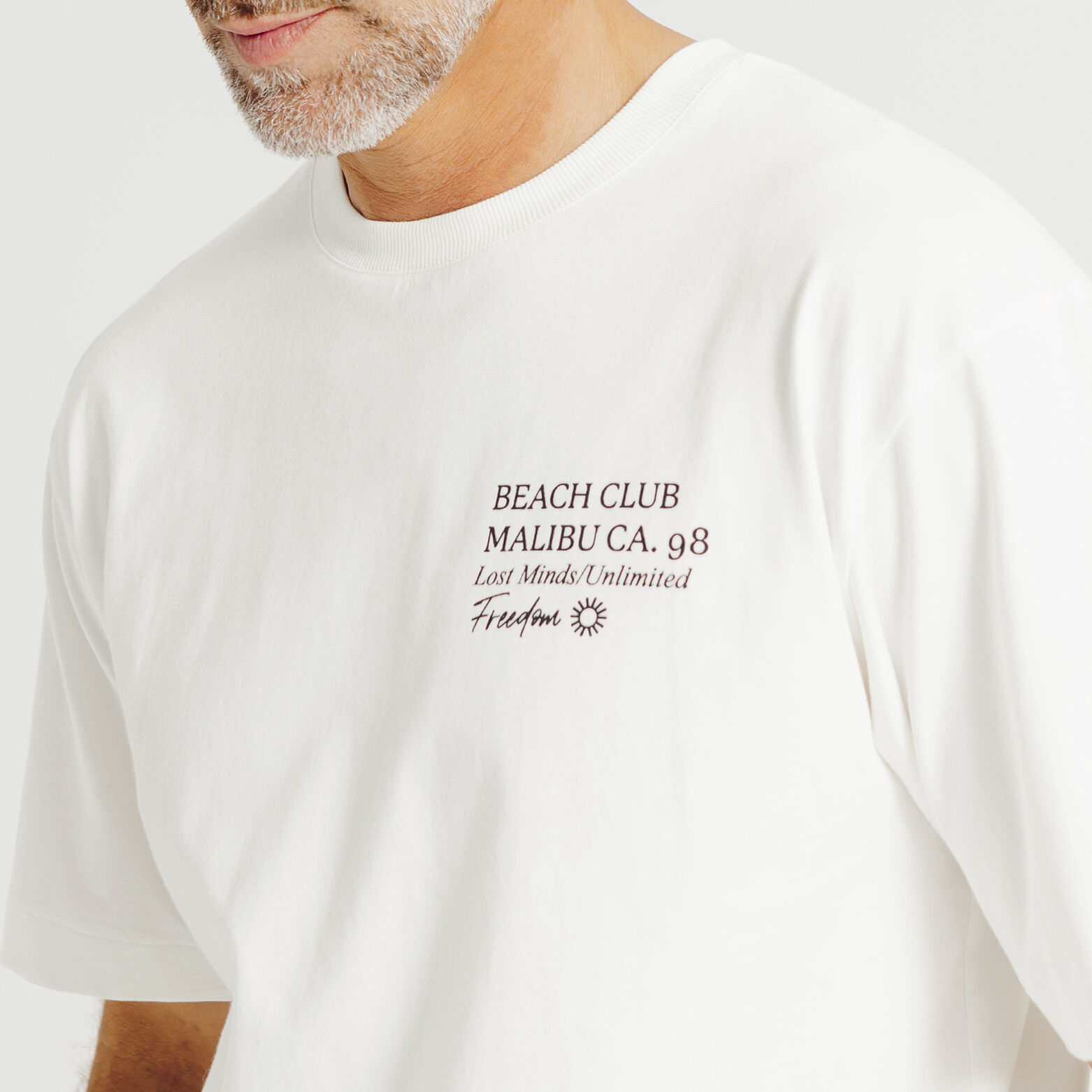 Tee shirt imprimé devant dos