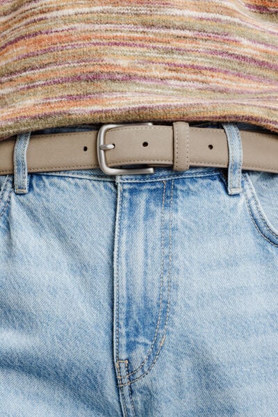 Ceinture cuir su&eacute;d&eacute;