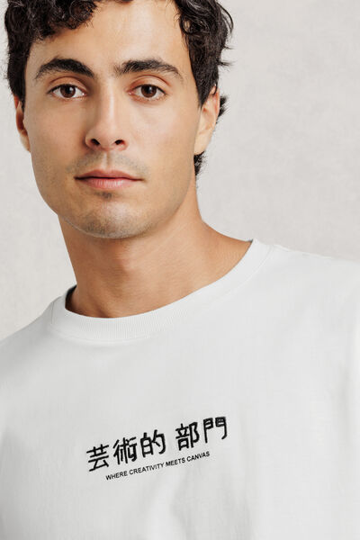 Tee shirt imprim&eacute; devant dos Japon