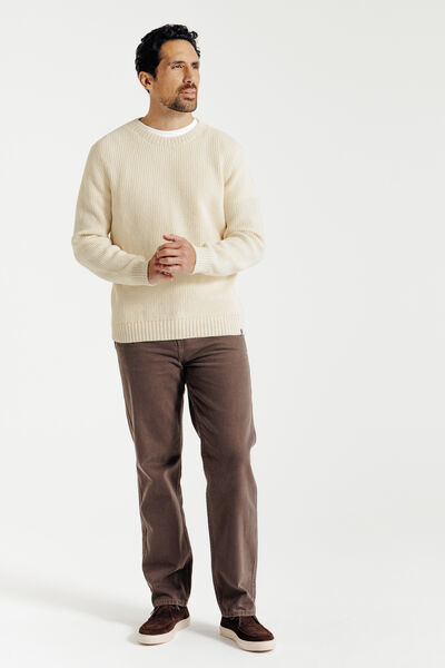 Pull mérinos cachemire Made in France