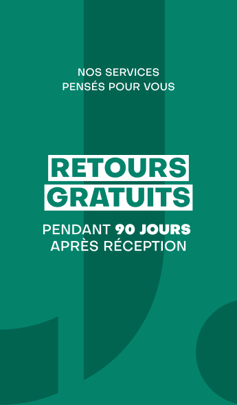 Retours gratuits