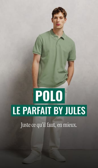 Polo Le Parfait By Jules, Juste ce qu'il faut, en mieux