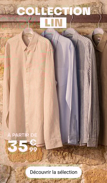Collection lin à partir de 35€99 - Découvrir la sélection