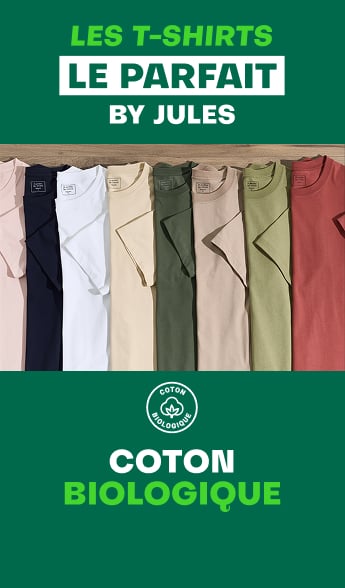 Les T-shirt le parfait by Jules - Coton biologique