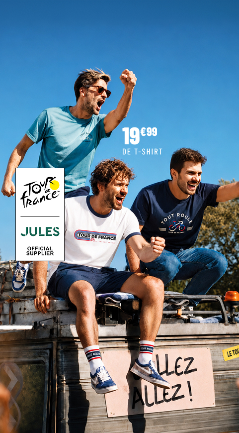 (Aan) iedereen zijn Tour — Collectie Jules x Tour de France