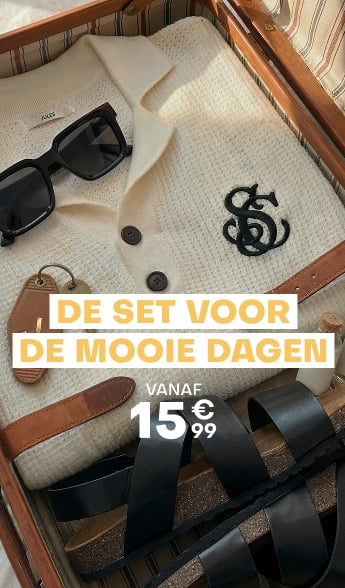 De set voor de mooie dagen vanaf 15€99 