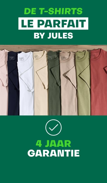 De perfecte T-shirts by Jules - 4 jaar garantie