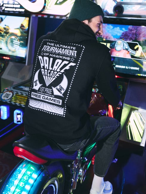 Palace Arcade sweater
