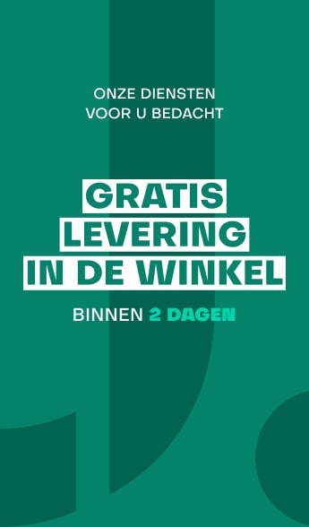Gratis levering in de winkel