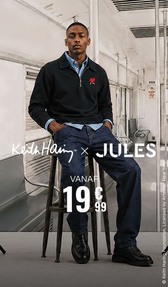 Keith Haring x jules vanaf 19€99