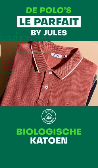De perfecte polo's by Jules - Biologisch katoen
