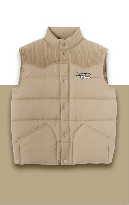 Mouwloos donsjack Chevignon Terracotta