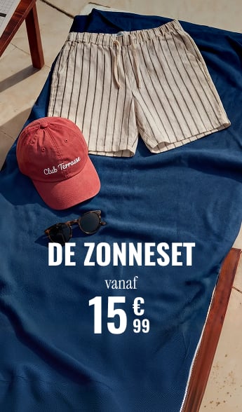 De zonneset vanaf 15€99