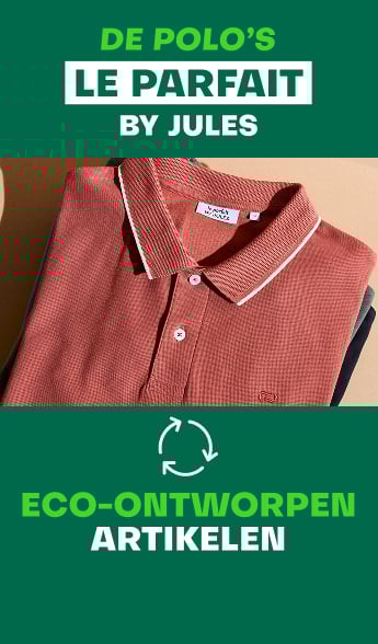 De perfecte polo's by Jules - Eco-ontworpen artikelen
