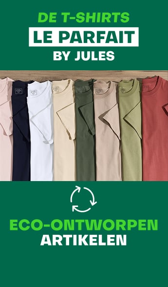 De perfecte T-shirts by Jules - Eco-ontworpen artikelen
