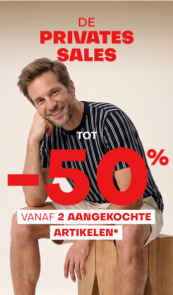 De private sales tot -50% vanaf 2 aangekochte artikelen*