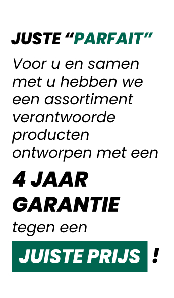 Garantie 4 ans au juste prix